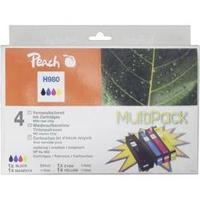 Peach Ink replaced HP 980 Compatible Set Black, Cyan, Magenta, Yellow PI300-517 0F319073