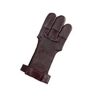 Petron - Archery bear claw Shooting Glove - brown leather - Small