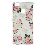 Peony Pattern TPU Soft Case Phone Case for Huawei Series Model
