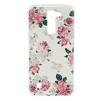 Peony Pattern TPU Soft Case Phone Case for LG Series Model