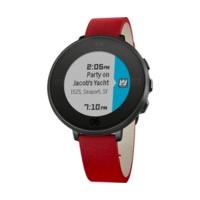 Pebble Time Round 14 mm black/red