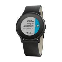 Pebble Time Round 20 mm black/black