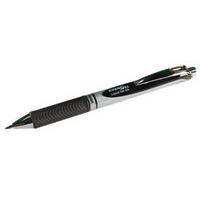 Pentel Energel Xm Retract Liq Gel Black - 12 Pack