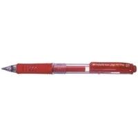 Pentel Hybrid Gelgrip Retr Red - 12 Pack