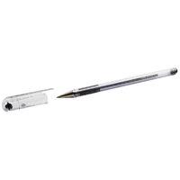 Pentel Superb Medium Ballpen Black Bk77m - 12 Pack