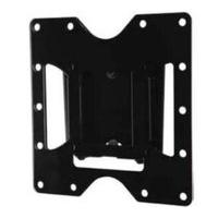 peerless paramount flat to wall mount in black 52kg 115lbs vesa 75 100 ...