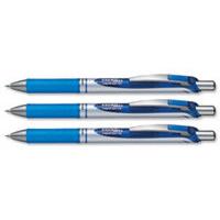 Pentel Energel Xm Retract Liq Gel Blue - 12 Pack