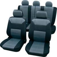 petex dakar universal car seat cover set grey black
