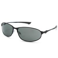 peter storm mens oval metal full frame sports sunglasses black