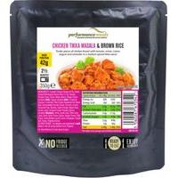 Performance Meals High Protein Meal 12 x 350g Meals Chicken Tikka Masala & Brown Rice