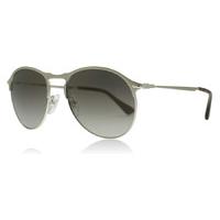 persol po7649s sunglasses matte silver 1068m3 polariserade 53mm