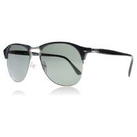 Persol 8649S Sunglasses Black / Silver 95-58 Polariserade 56mm