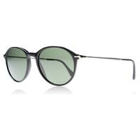 persol 3125s sunglasses black silver 9558