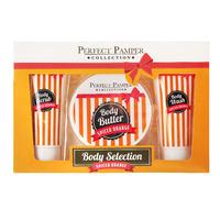 perfect pamper collection spiced orange gift set