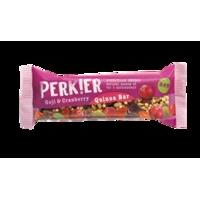 perkier goji cranberry quinoa bar 35g