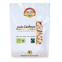 Pearls of Samarkand Organic FT Jumbo Cashews 100g