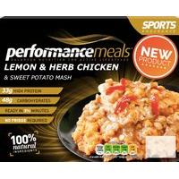 Performance Meals Lemon & Herb Chicken with Sweet Potato Mash