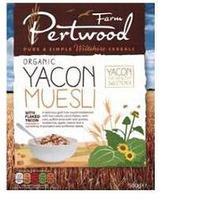 pertwood farm organic yacon muesli 500g