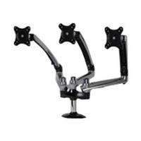 Peerless-AV Triple Monitor Desktop Arm Mount for up to 24