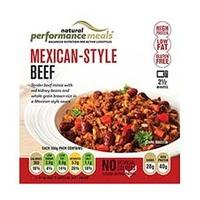Performance Meals Mexican Style Beef & Brown Rice 350g