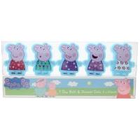 peppa pig five day gift set 5x 50ml bath shower gel