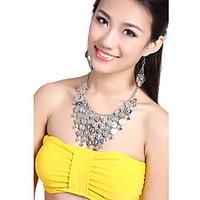 Performance Dancewear Alloy Belly Dance Necklace and Earrings For Ladies More Colors(A Set)