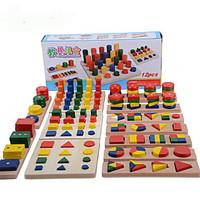 Pegged Puzzles For Gift Building Blocks Leisure Hobby Wood 2 to 4 Years 5 to 7 Years Toys