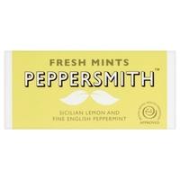 peppersmith lemon peppermint mints 15g 12 pack 12 x 15g