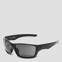 peter storm mens square wrap sunglasses black