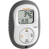 Pedometer Tfa Hitrax Step 3D White Grey