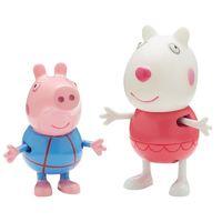 peppa pig holiday time toys figure pack suzy and george