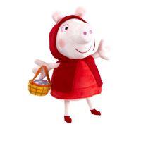 peppa pig supersoft 10 inch soft toy red riding hood peppa