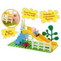 Peppa Pig Construction Toys Playground Slide Set