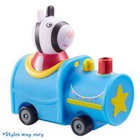 Peppa Pig Mini Buggies - Zoe Zebra in Blue Train Buggy