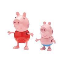 Peppa Pig Holiday Time Toys Figure Pack - Peppa and George in swimsuits