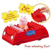 Peppa Pig Construction Toys Family Car Set