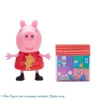 peppa pig figure and accessory pack peppa house