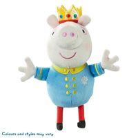 peppa pig once upon a time supersoft toy prince george