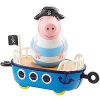 Peppa Pig Pirate George Weebles Mini Figure and Vehicle