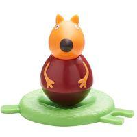peppa pig weebles toys wobbily figure and base freddy fox
