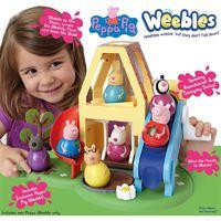 Peppa Pig Weebles toys Wind and Wobble Playhouse