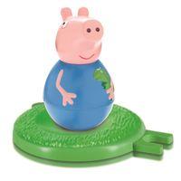 peppa pig weebles toys wobbily figure and base george pig