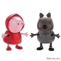 peppa pig toys once upon a time twin figure pack red riding hood peppa ...
