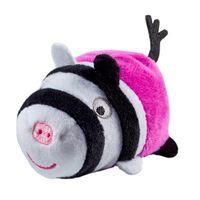 peppa pig stackable soft toy zoe zebra