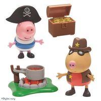 Peppa Pig Peppa and Friends Figure Pack - Pirate George & Cowboy Pedro