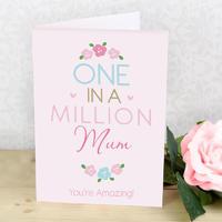 Personalised One in a Million Card