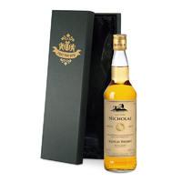 Personalised Malt Whisky and Silk Lined Gift Box