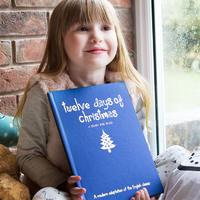 Personalised 12 days of Christmas Hardback Book