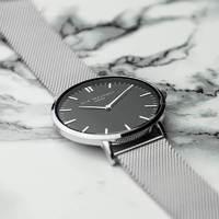 Personalised Silver Mesh Strapped Watch