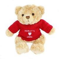 Personalised Love Heart Teddy